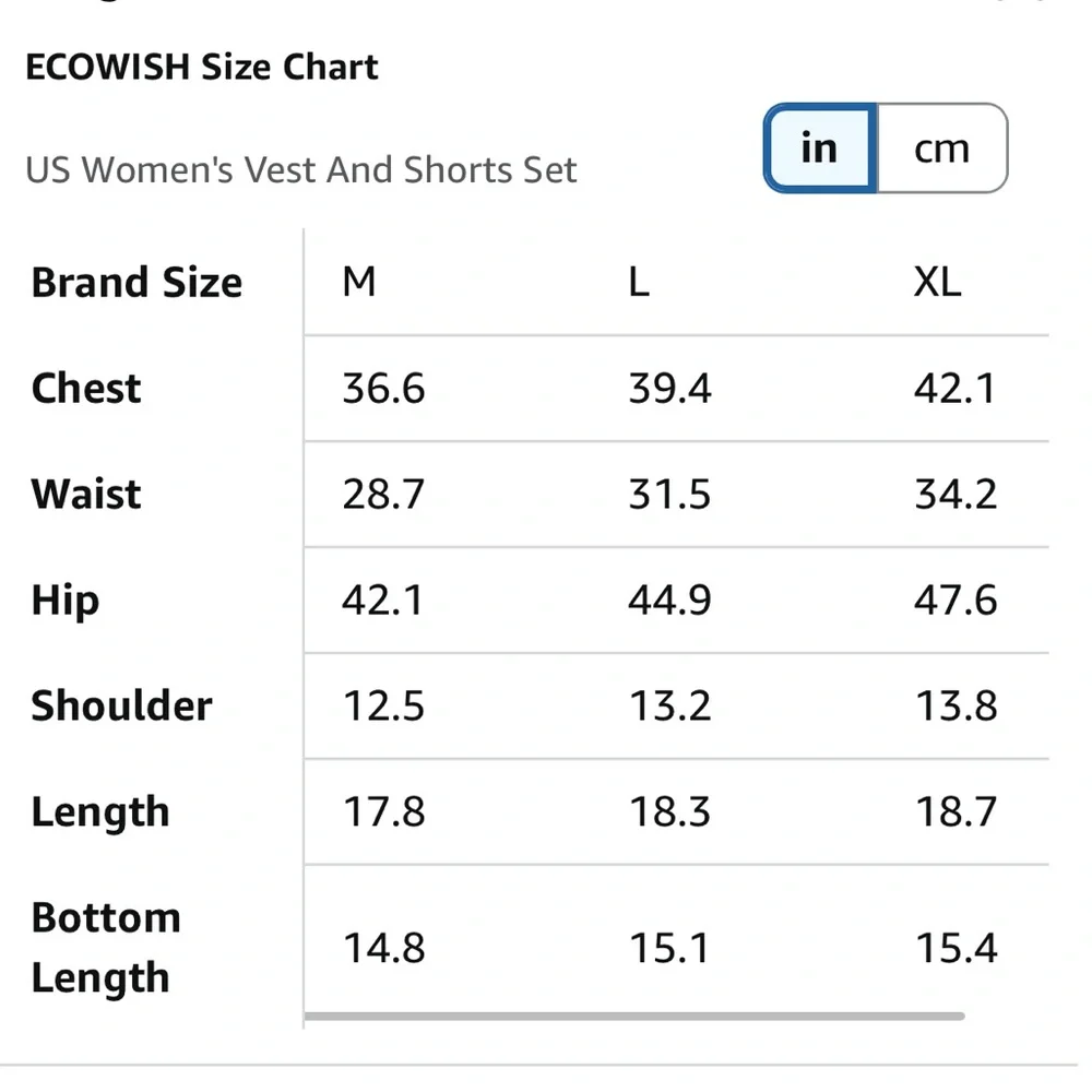 2 Pc Set Striped Sleeveless Button-Up Top and Shorts NWT - Picture 5 of 6